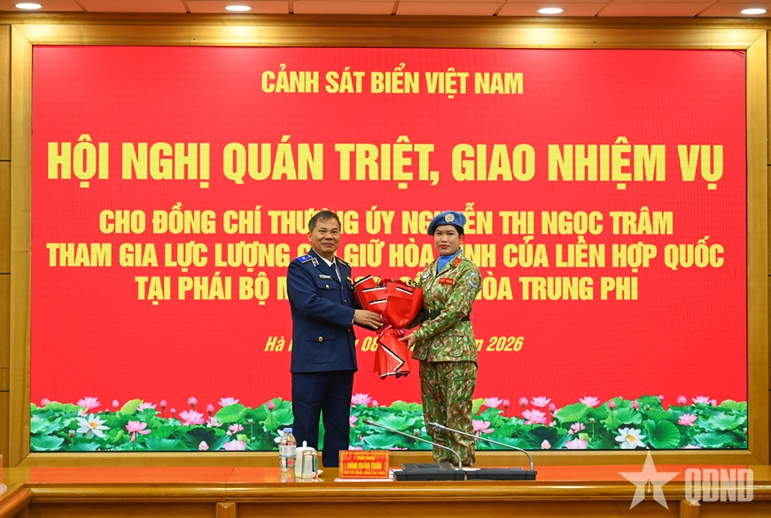 Vietnam Coast Guard officer to join U.N. peacekeeping mission in Central African Republic